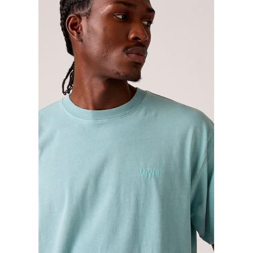 Red Tab Vintage Tee Garment Dye Stone Bl – Ansicht 3