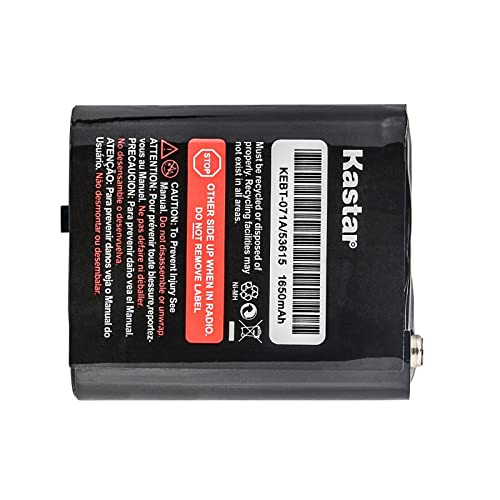 image for Kastar 2-Pack M53615 Ni-MH Battery 3.6V 1650mAh Replacement for Motoro