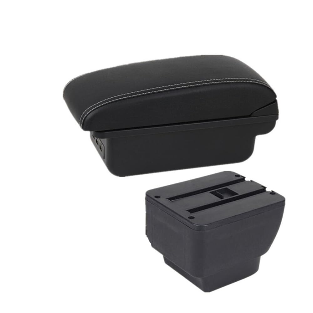 AIERDEYP Car Armrest Box For Mazda 2 Demio Car Armrest Box