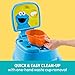 Sesame Street Cookie Monster Terrific 3-in-1 Potty Training Toilet, Toddler Potty, Toddler Potty Training Toilet, Easy to Clean Potty Chair with Flush Handle and Sounds, Baby Potty for Boys and Girls