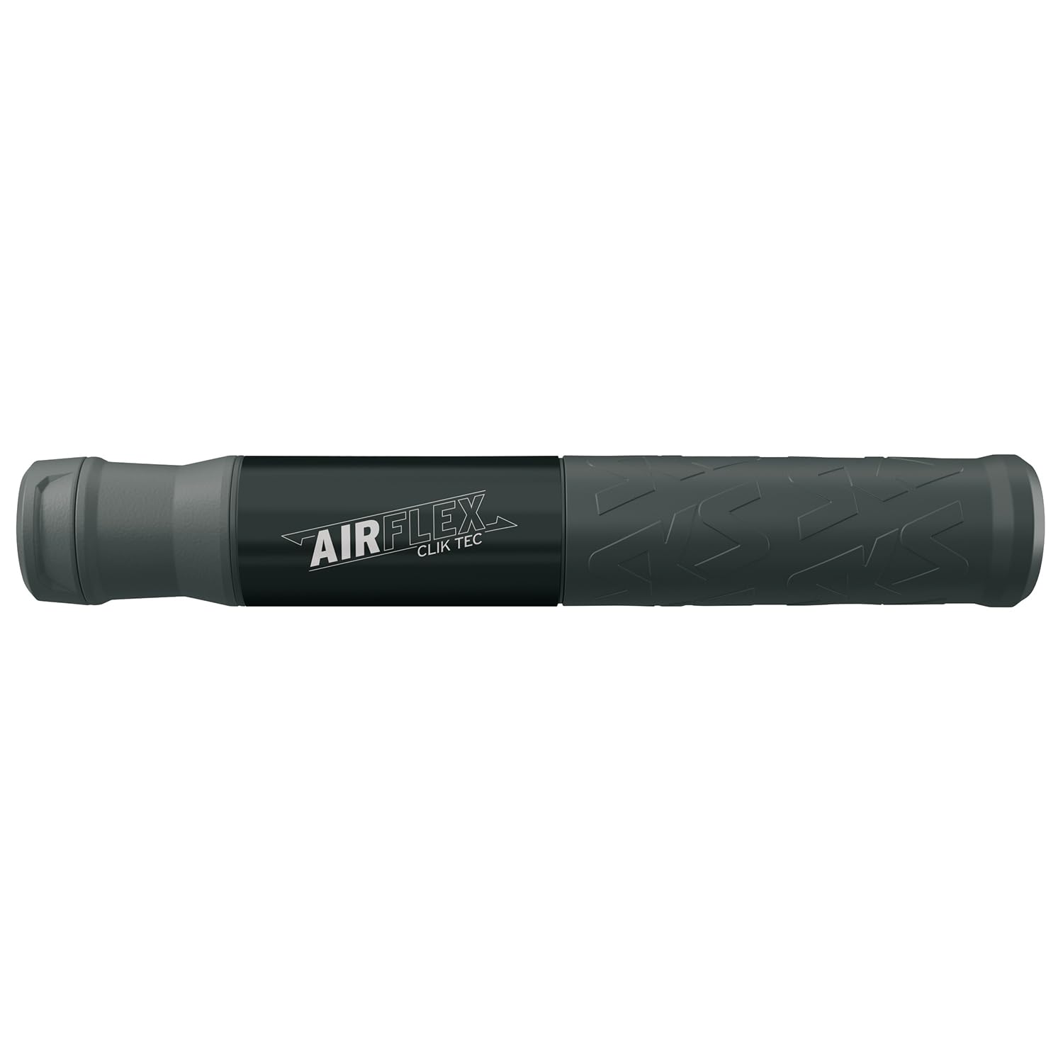 SKS Germany Airflex Explorer CLIK TEC Mini Pompe à vélo avec Tuyau Extensible et tête de Valve CLIK TEC, Noir