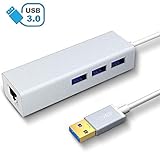 【Conversor/Hub USB 3.0】Como un conversor o diversor de puertos USB Plug y Play, tiene 3 interfaces para una conexión de diversos dispositivos USB simultáneamente. Tales como ratón, teclado, usb pendrive, disco duro externo, carga de teléfono móvil, se requiere una alimentación externa(no incluido) cuando conecte con los dispositivos de potencia grande.