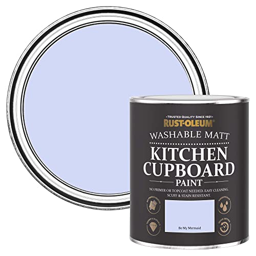 Rust-Oleum Purple Kitchen Cupboard Paint in Matt Finish - Be My Mermaid 750ML