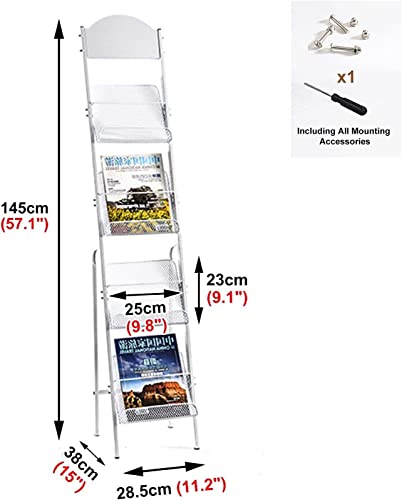 Présentoir de rangement pour brochures dans une école - 3