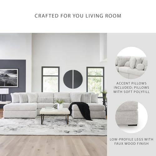 Image of Signature Design by Ashley Modular Sectional Couch with Chaise