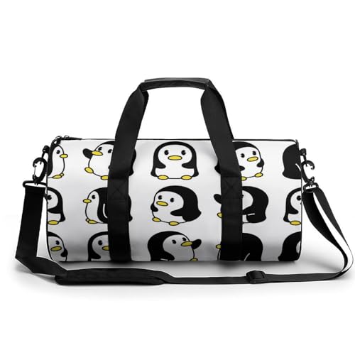 Sac de sport pingouin robuste pour protéger vos affaires de gym et voyage