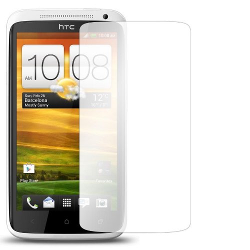 Slabo Protection Contre Le Regard HTC One X Film de Protection View Protecion|Protection Confidentiel Privacy Made in Germany - Blanc
