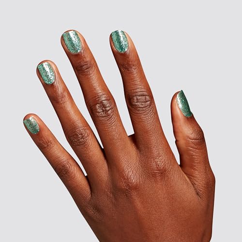 OPI Infinite Shine Nail Polish – Hang the Mintsell – Gel Like & Long Lasting Shimmery Mint Green Nail Polish – with Pre-Cured Gel Technology & OPI Pro-Wide Brush (15ml)