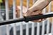 Ideal Security Sliding Door Security Bar for Patio Doors and Sliding Glass Doors, Black, Recyclable Cardboard Package, (25.75-47.5 Inches)