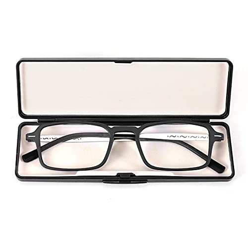 Feisedy Compact Thin Slim Square Blue Light Blocking Reading Glasses B9015 #TOP4