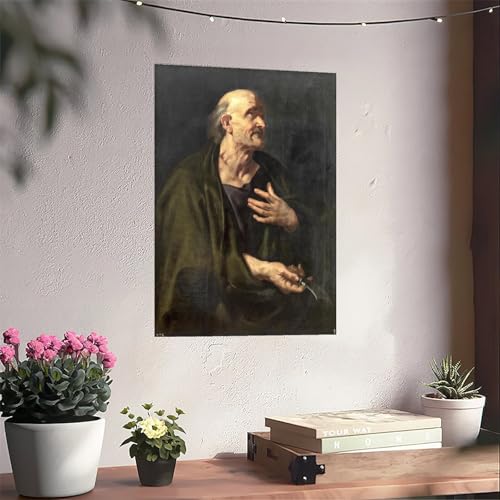 Impression sur toile Saint Barthélemy Rubens pour décoration murale de chambre