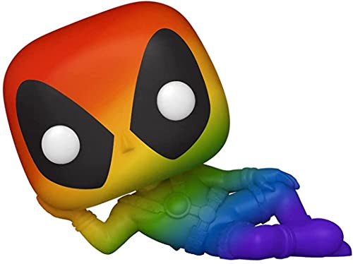 Funko POP Marvel: Pride - Deadpool (Rainbow),Multicolor,Standard