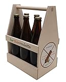 Bierroulette, Partyspiel, Bierträger, Flaschenträger, Männerhandtasche/Sixxpack 6er Bierträger