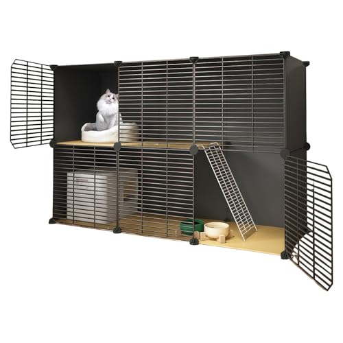 付属品一式付き 人気 安い 猫ケージ 大型 2/3段 トイレ付き pp+金属鉄 おしゃれ 子猫用ゲージ 静音設計 掃除しやすい 留守番 DIY 組み立て簡単 移動も簡単 脱走防止 広々空間 多頭飼い 通気性が良い 保護用 防臭 室内用 ペット用品 猫・犬・