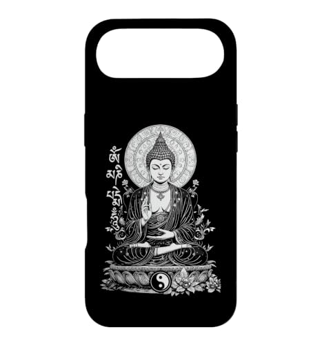 Om Mani Padme Hum �ґz �`�x�b�g���� �}���g�� ���K �X�}�z�P�[�X iPhone Air �p