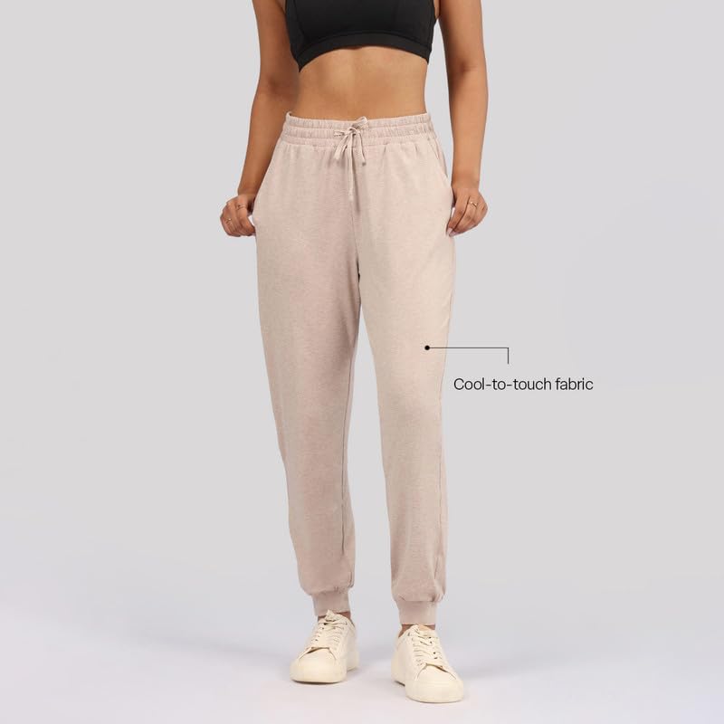 Image of BlissClub AirMelt Joggers | Cuffed Bottom Hem | Classic Joggers Design | Adjustable Drawcord | 2 Roomy Pockets | Cool-to-Touch Fabric | Weightless