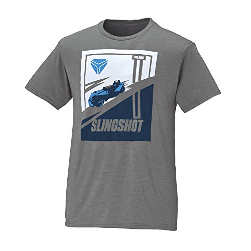 Polaris Slingshot Men's Short-Sleeve Fast T-Shirt, Gray - L