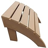 Island Retreat Adirondack Ottoman for Adirondack Chairs - Teak