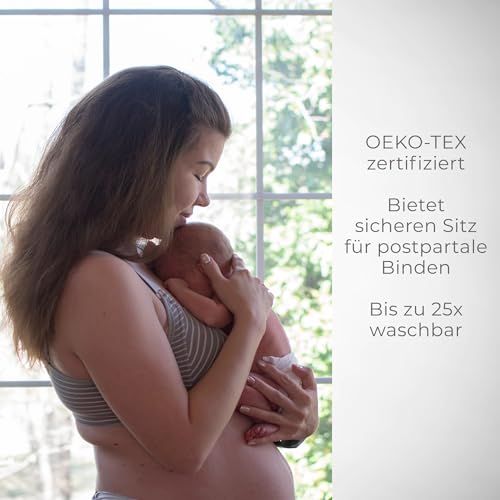 ABENA Netzhosen 5er-Pack, Größe XL, OEKO-TEX zertifizierte Fixierhosen für Wochenbett- oder Inkontinenzvorlagen. Atmungsaktiv und waschbar für sicheren Schutz. Netz-Hosen, Postpartale-Fixierhosen.