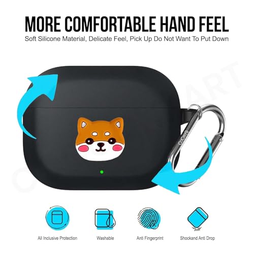 Image of Soft Silicone Case Cover Compatible for nord 3r (Sticker Shiba)