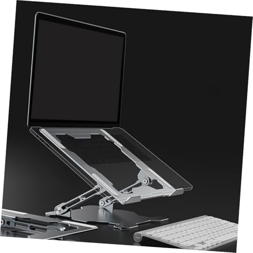 Base Ajustable para Laptop de Aleación Plata miniatura 4