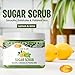 SPA REDI Sugar Scrub Lemon and Lime - Moisturizing and Exfoliating Body Scrub, Face, Hand, Foot Scrub body exfoliator for Nourishing, Glow, Polish, Smooth and Fresh Skin 16 Oz
