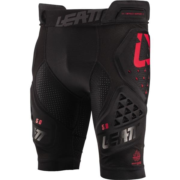 Leatt 3DF 5.0 Impact Shorts, Black