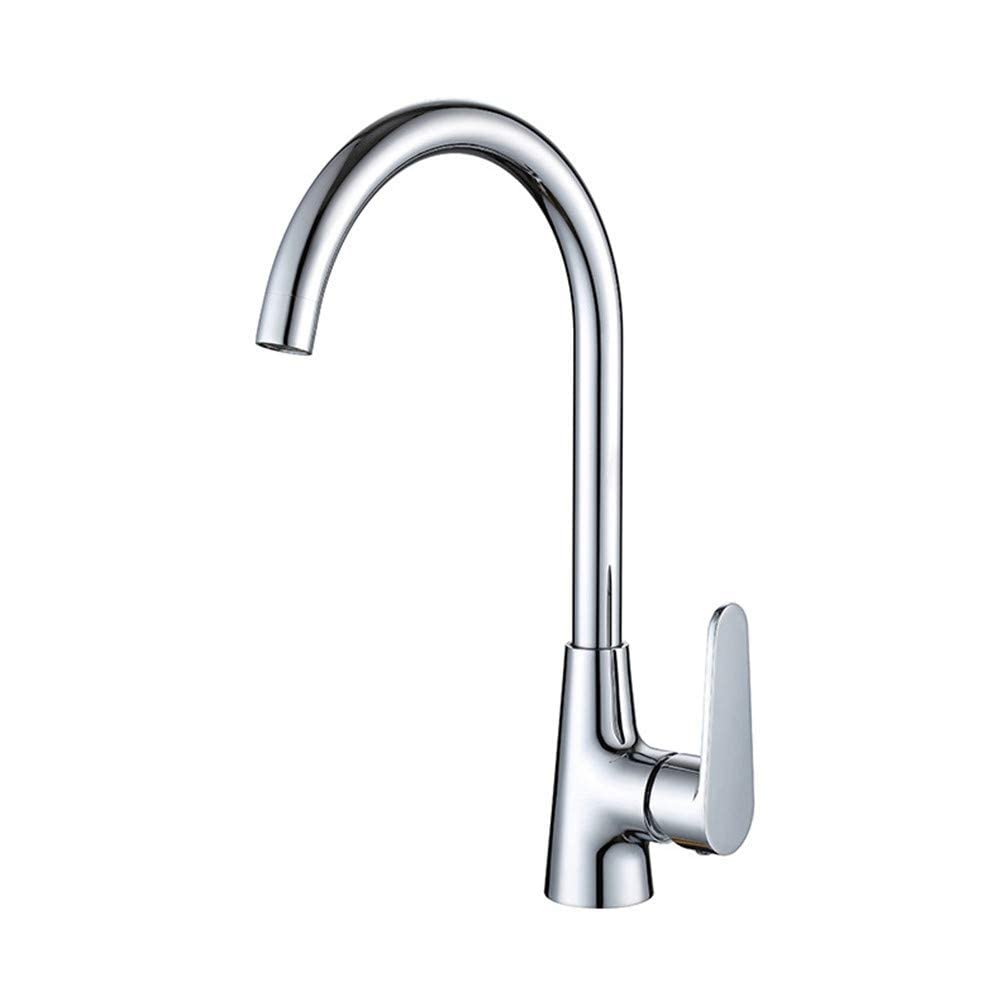Robinet de cuisine en cuivre finitions chrome sans plomb design