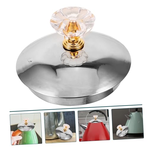 BIUDECO Electric Kettle Lid Replacement Cover Heating Water Kettle Accessory with Tight Seal for Performance Easy to Install and Clean Versatile Use for Electric Teakettle and Teapot - Thumbnail 5