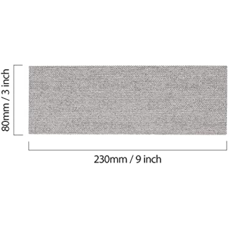 Mirka Abranet Net Sheets 3 x 9 inch/Grit 80 / Mesh Sandpaper Sanding Sheet Hook and Loop / 10 pcs / 9A-175-080RP