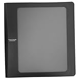 Five Star 1-1/2 Inch 3 Ring Binder, View Binder, Customizable, Black (72421)