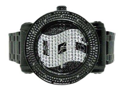�V���������YKing Master All�u���b�N���^��Watch 12 Genuine Diamond Watch km1078