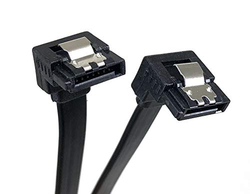 Micro Connectors Cable SATA III ángulo derecho 20" 3-Pack miniatura 3