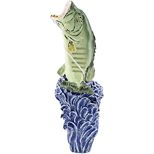 Bass Fishing Kegerator Beer Tap Handle - 8 3/4 Inches Tall