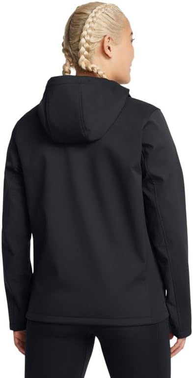 Under Armour womens Coldgear Infrared Shield Hooded 2.0 Soft Shell - Image 2