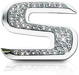 Amazon Crystallized文字s車エンブレム エンブレム 車 バイク