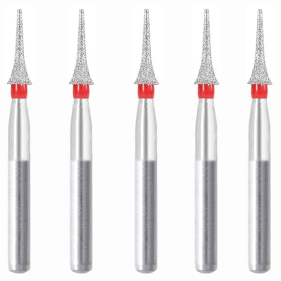 465.16F1, Interdental Bur, 1.6 mm Dia, Fine Grit Diamond Bur, 5 per Pack