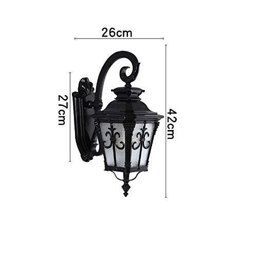 Lanterne murale extérieure IP54 E27 applique escalier et corridor - 3