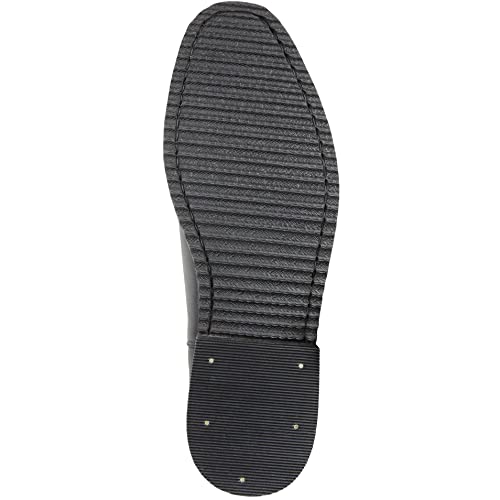 Huntley Equestrian Ladies Black Premium Leather Zipper Paddock Boot (7) #TOP7