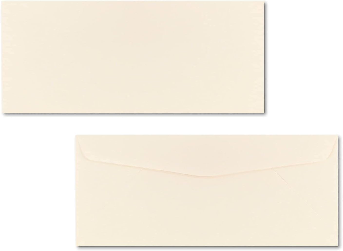 Neenah Paper Classic Crest #10 Envelope, Commercial Flap, Gummed Closure, 4.13 X 9.5, Baronial Ivory, 500/box