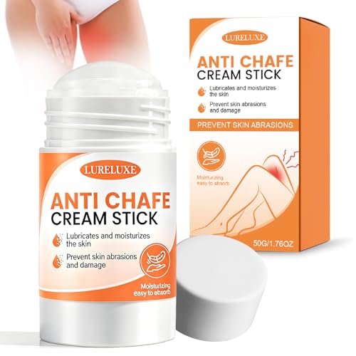 50g Bálsamo Antirozaduras Muslos,Sport Crema Anti-Fricción,Previene Eficazmente Rozaduras y Ampollas,Crema Antirozaduras Antifriccion,Muslos, Hombros,Pecho y Pies,Ejercicio al Aire Libre