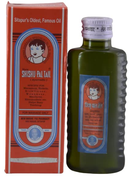 URJUWANI New SHISHU PAL Ayuevedic Tel for Baby Massage Oil 100ml-picture-30