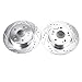 Power Stop JBR1167XPR Rear Evolution Drilled Slotted Rotor Pair For 2016-2022 Acura ILX | 2009-2014 Acura TSX | 2008-2023 Honda Accord | 2016-2022 Honda HR-V [Application Specific]