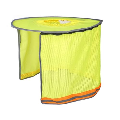 THINCAN Parasol visera para cascos, cubierta de cuello, diseño de malla, mejora la visibilidad de día y noche, sombrero de sol para trabajo al aire libre con viseras extraíbles