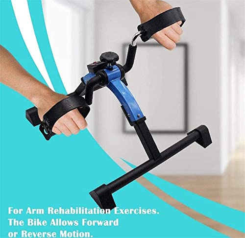 Mini bicicleta plegable para ejercicio de piernas y brazos miniatura 5