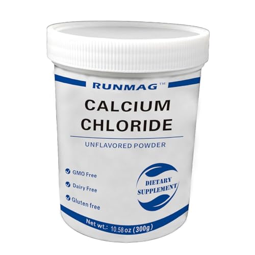 RUNMAG Calcium Chloride Food Grade Powder 300g/container
