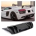 HHYHUJYG Auto Spoiler Wing, Für Audi R8 V8 V10 2016 2017 2018,Spoiler,Auto-Heckspoiler,Auto Heckflügel-Dekoration Spoilerflügel,spoilerlippe HHYHUJYG Auto Spoiler Wing, Für Audi R8 V8 V10 2016 2017 2018,Spoiler,Auto-Heckspoiler,Auto Heckflügel-Dekoration Spoilerflügel,spoilerlippe