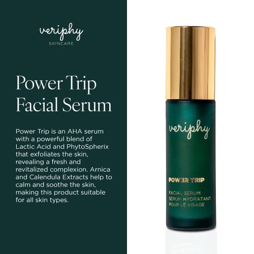 Veriphy Exfoliating Aha Facial Serum, Hydrating & Brightening Serum For Dark Spots, Fine Lines And Wrinkles #TOP1