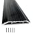 CBW Aluminum Threshold 4" Wide 1/2" High - 36-1/2 Inch Long (Black Anodize)