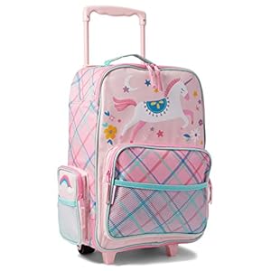 Stephen Joseph Girls Classic Rolling Luggage